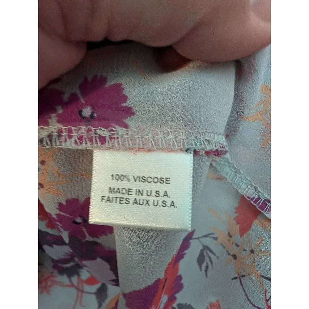 MISA Los Angeles floral top for women small